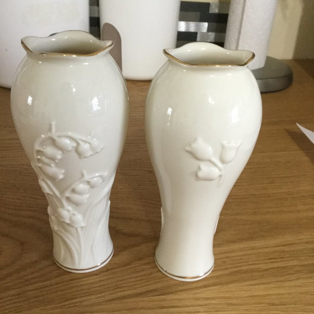 Set of Vintage Lenox bud vases